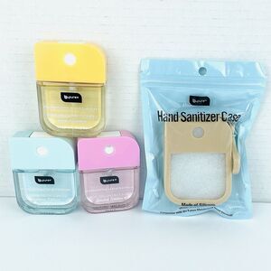 B-Pure 3 Hand Sanitizers & Case Limited Edition Scents Brand New (Set D)